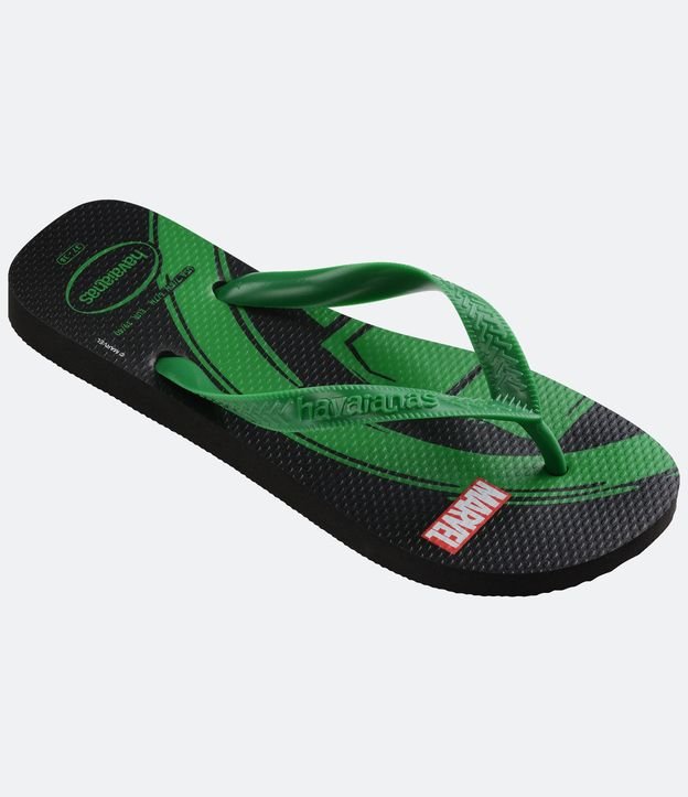Chinelo de Tiras Top com Estampa dos Super Heróis da Marvel  Havaianas