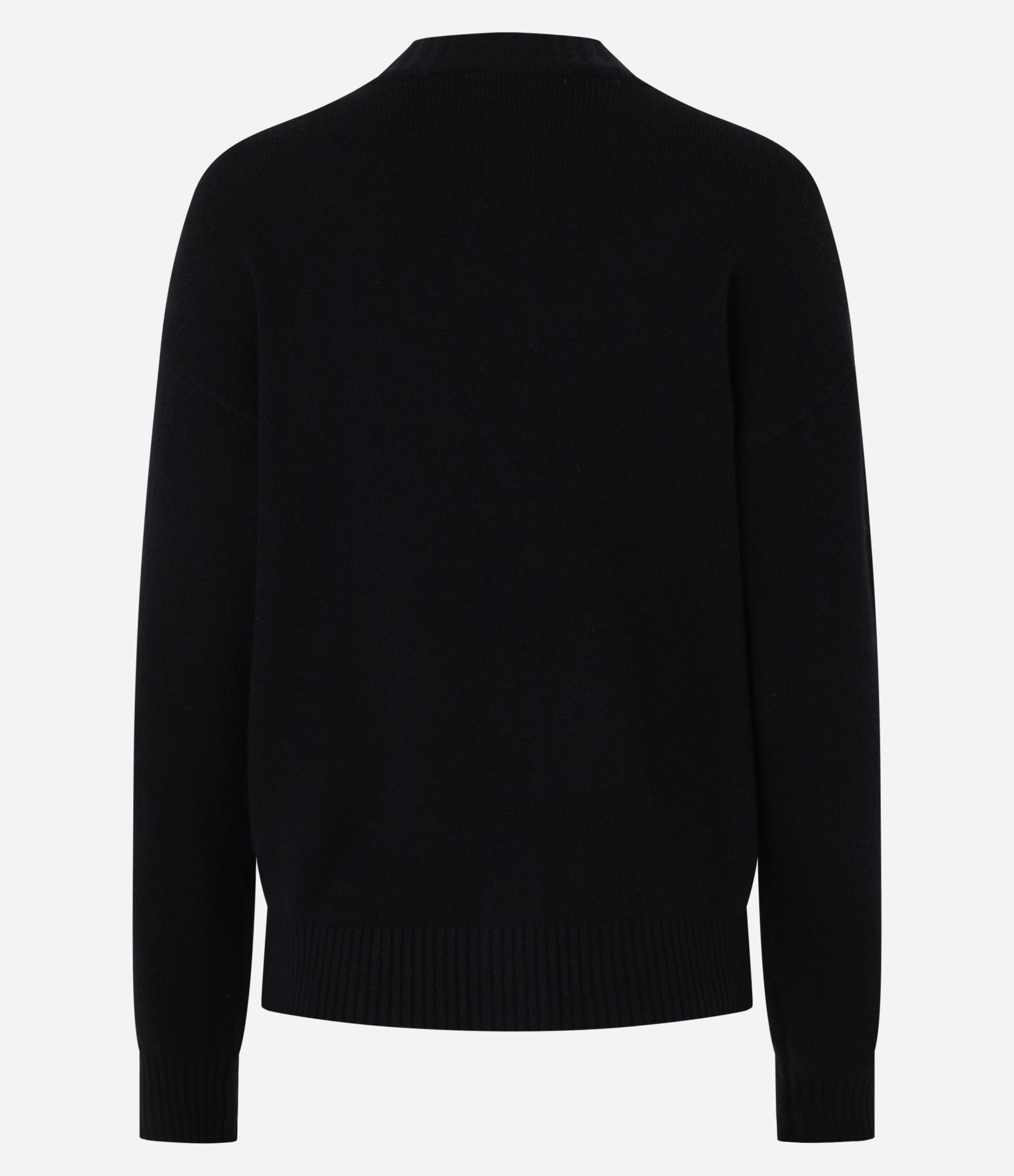 Cardigan Curto em Tricô com Botões Preto 7