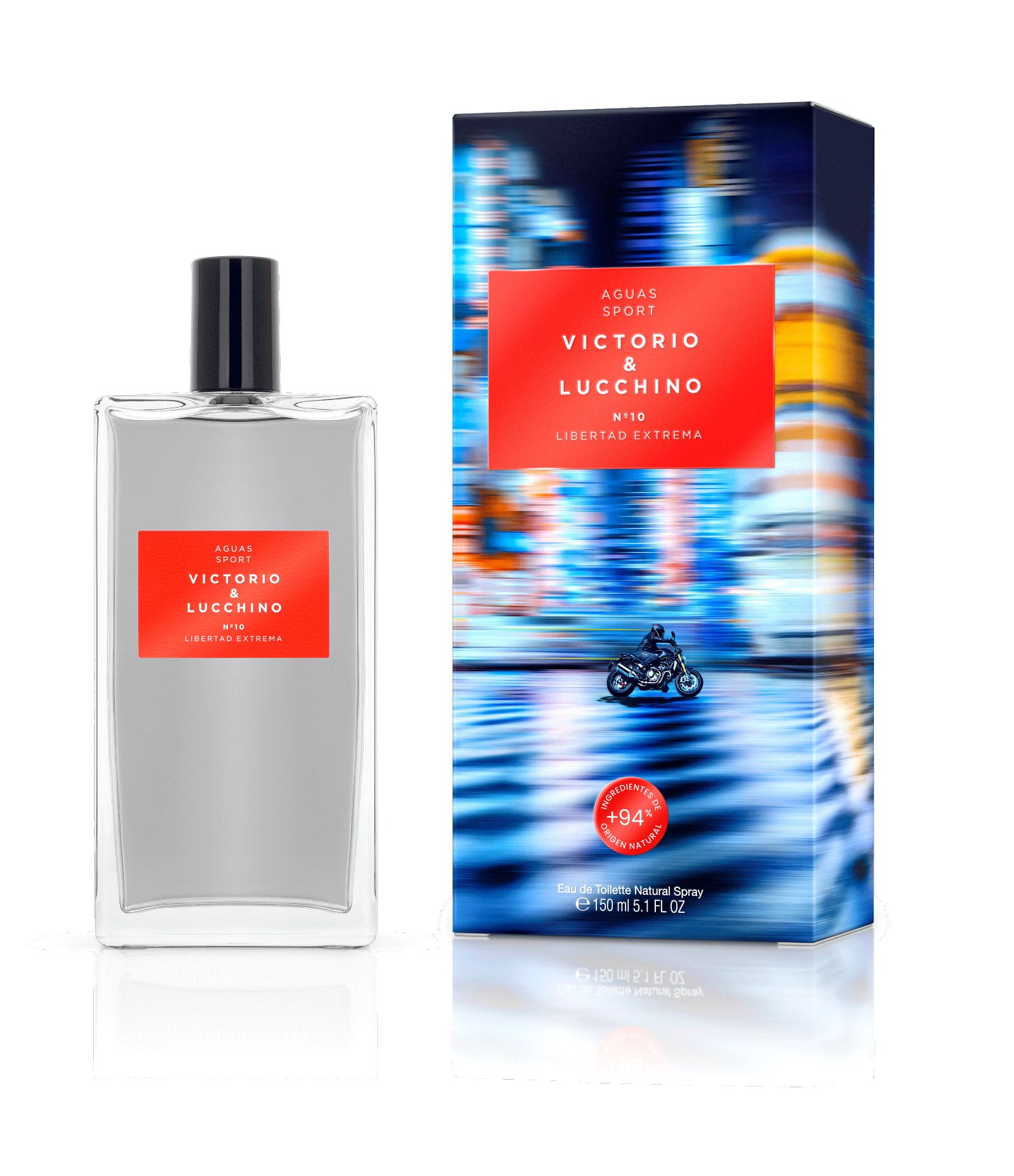Perfume V L Aguas Sport V L N 10 Libertad Extrema Eau de Toilette 150ml 1
