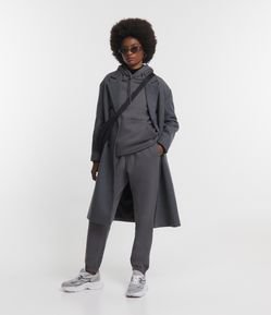 Calça Jogger Comfy em Moletom com Forro Fleece e Cós Elástico