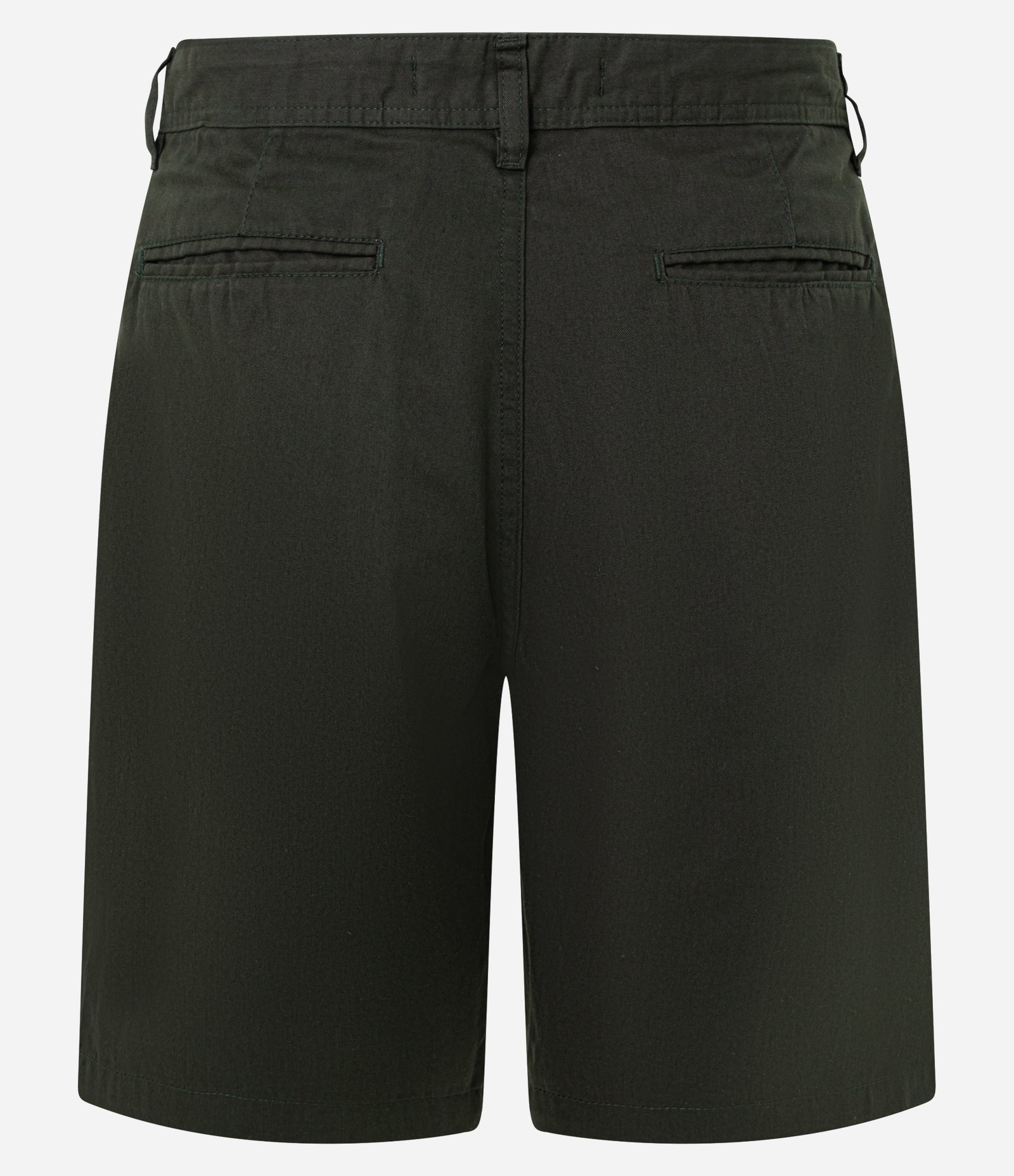 Bermuda Reta em Sarja com Bolso Verde Escuro 7