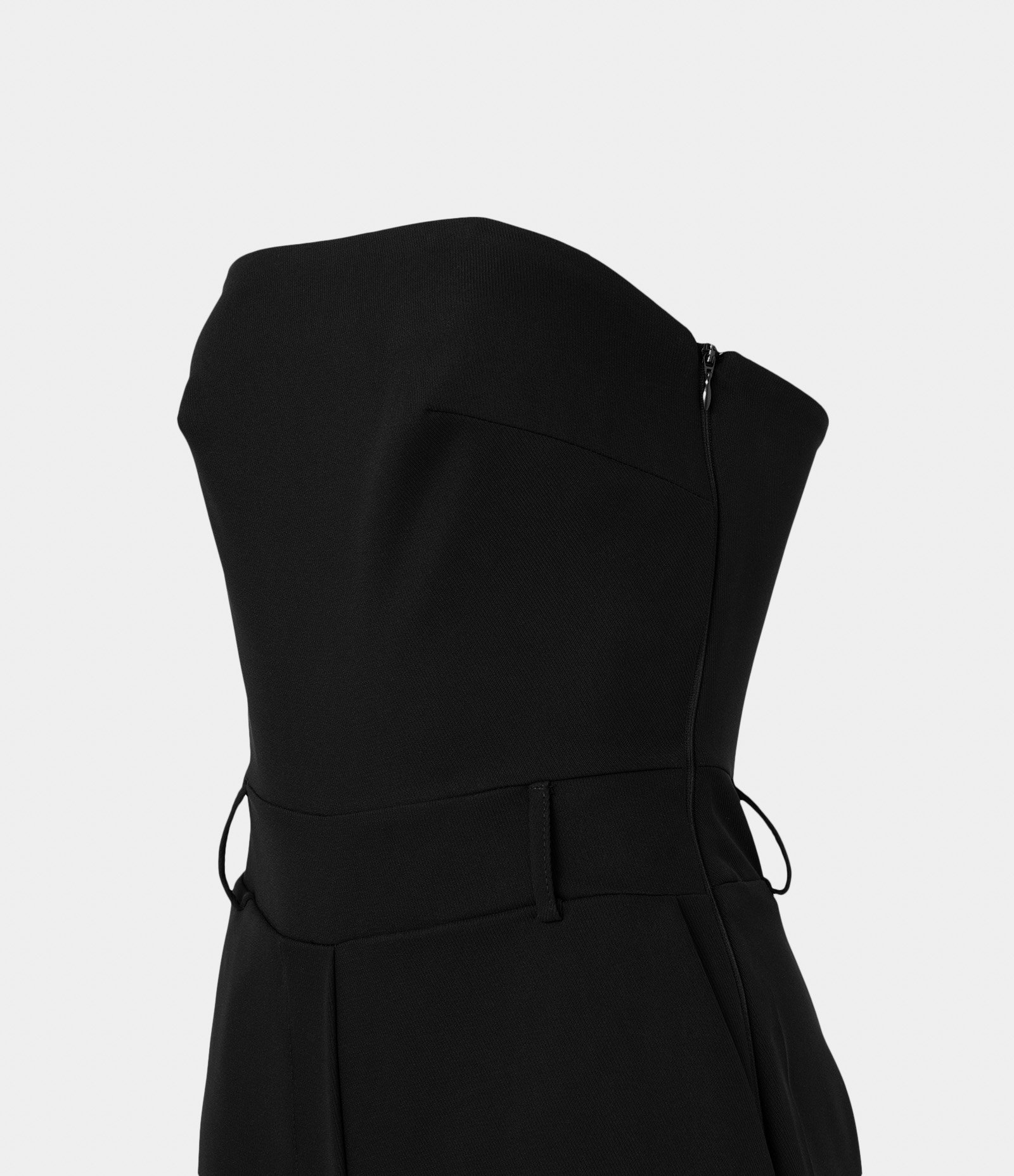 Macaquinho Tomara que Caia Afaiatado Preto 8