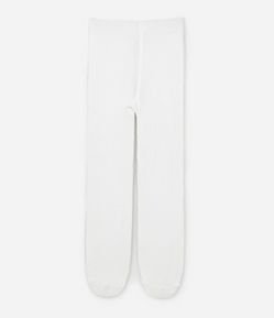 Vestido Infantil com Estampa Pied Poule e Meia-Calça - Tam 0 a 18 meses