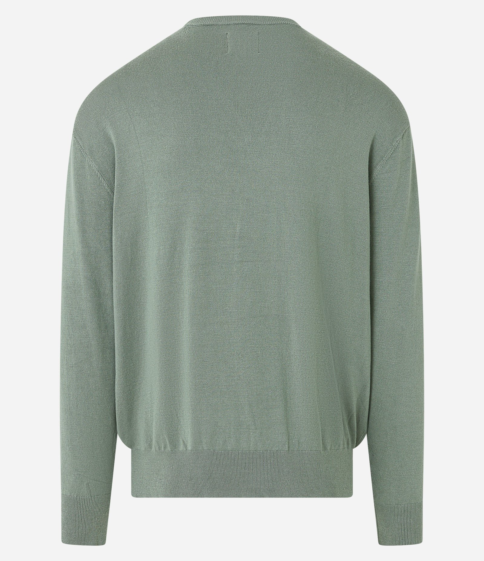 Suéter Comfort em Tricô com Gola Redonda Verde 7