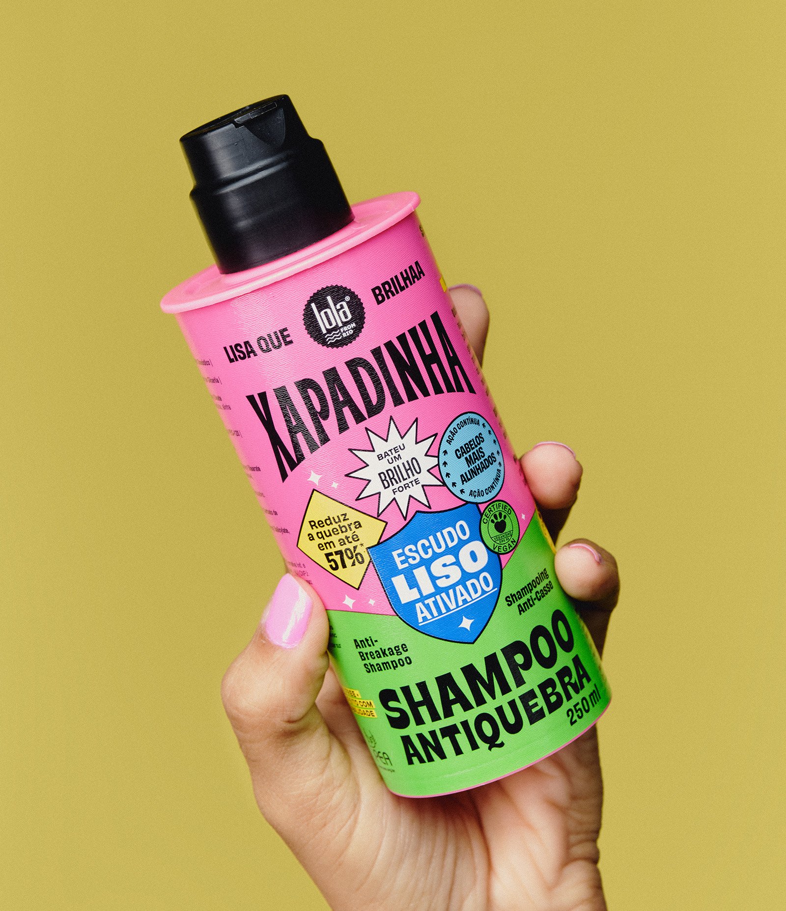 Shampoo Antiquebra Xapadinha Lola 250ml 250ml 1