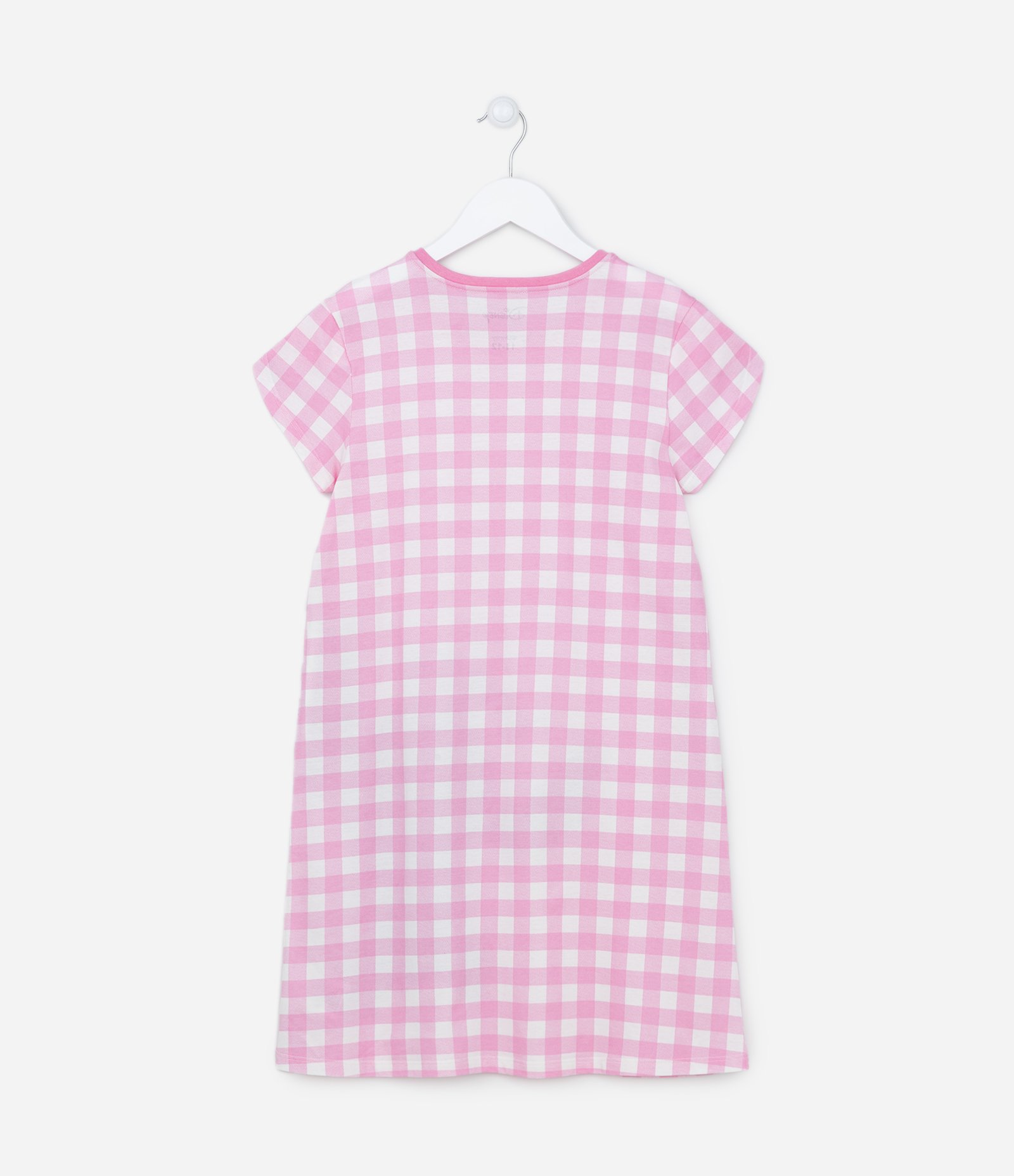 Camisola Infantil em Meia Malha com Estampa do Stitch 5 ao 14 Rosa 2
