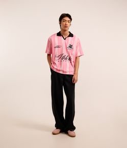 Calça Super Baggy em Jeans com Bolso Faca Frontal