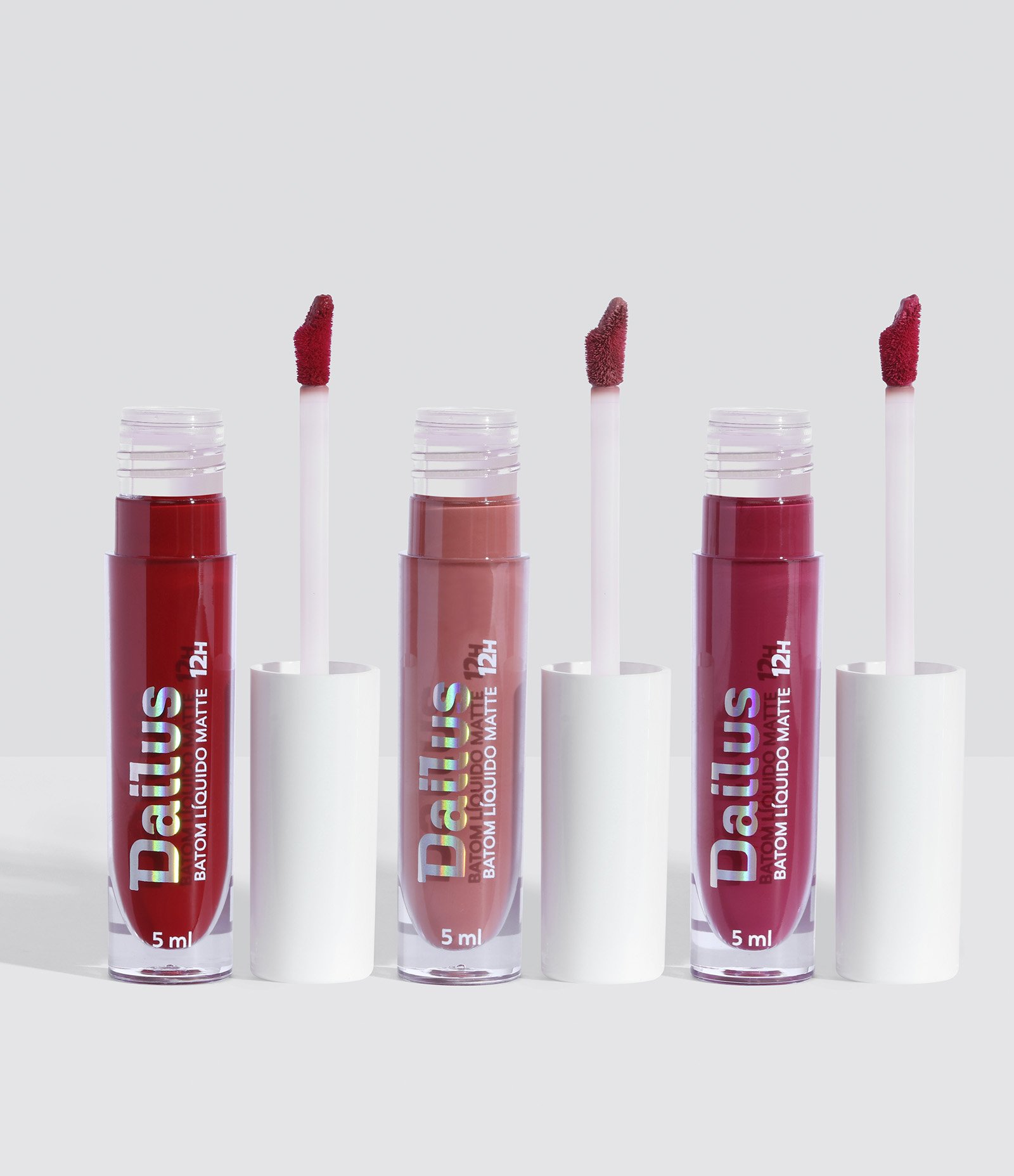 Batom Liquido Matte 12h Dailus Fuschia 5
