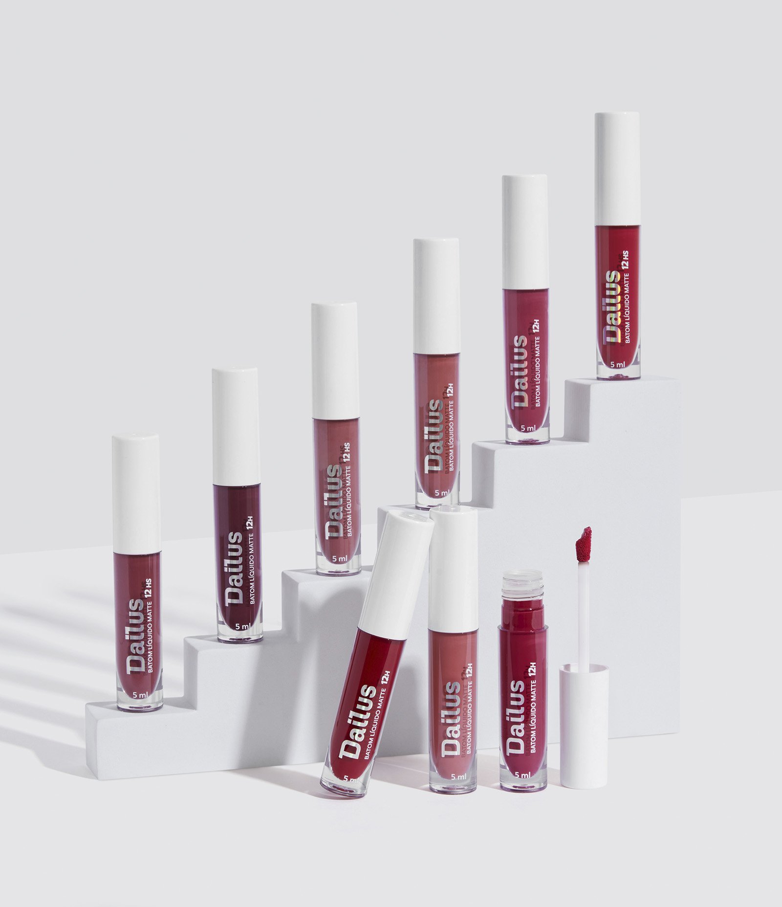 Batom Liquido Matte 12h Dailus Fuschia 7