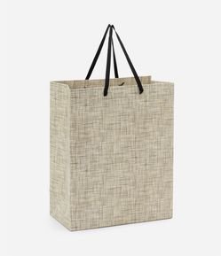 Embalagem de Presente Média com Estampa Abstrata