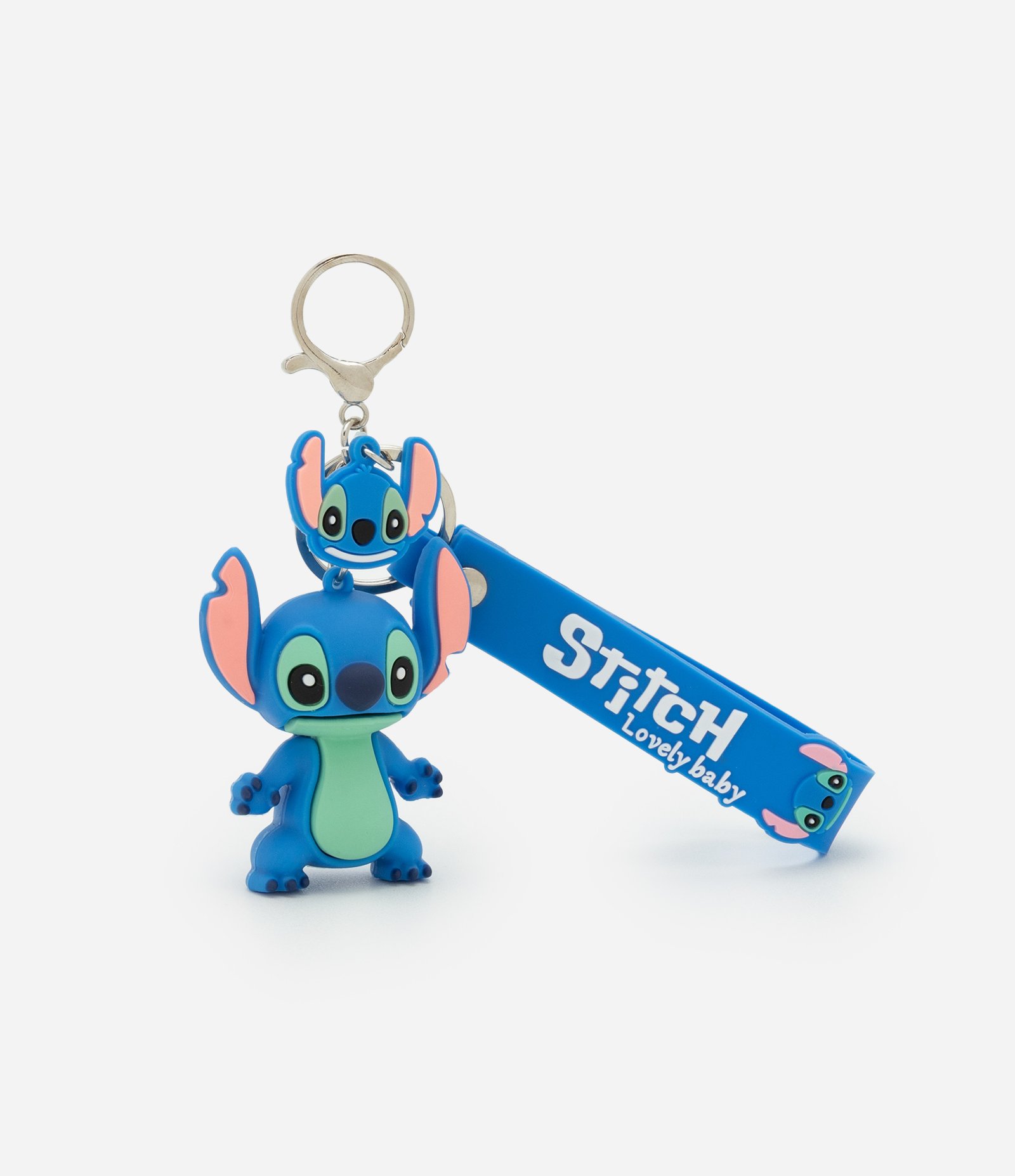 Chaveiro Infantil com Estampa do Stitch Azul 1