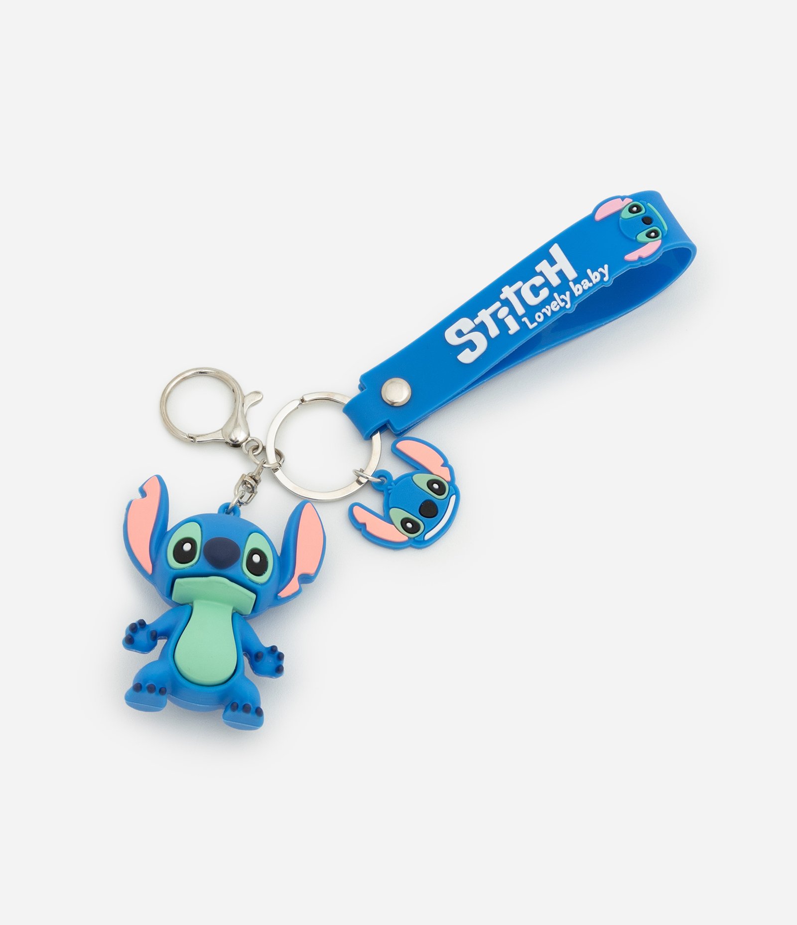 Chaveiro Infantil com Estampa do Stitch Azul 3