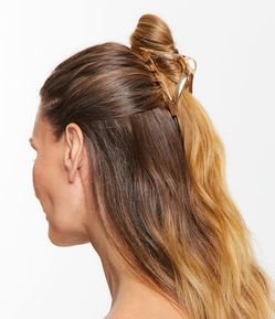 Piranha de Cabelo Média com Formato de Triângulo