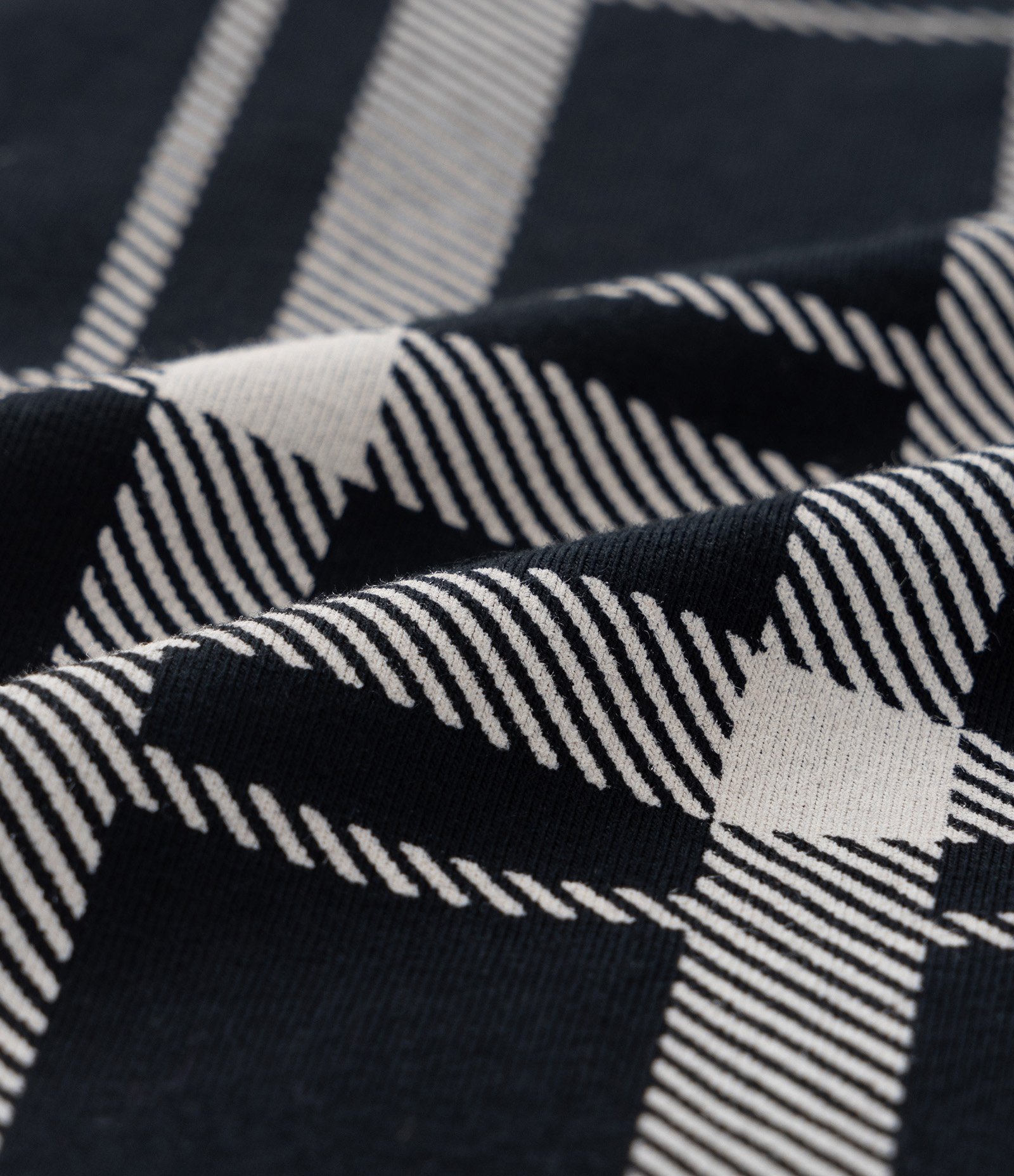 Vestido Infantil com Estampa Xadrez - Tam 5 a 14 anos Preto/Branco 5