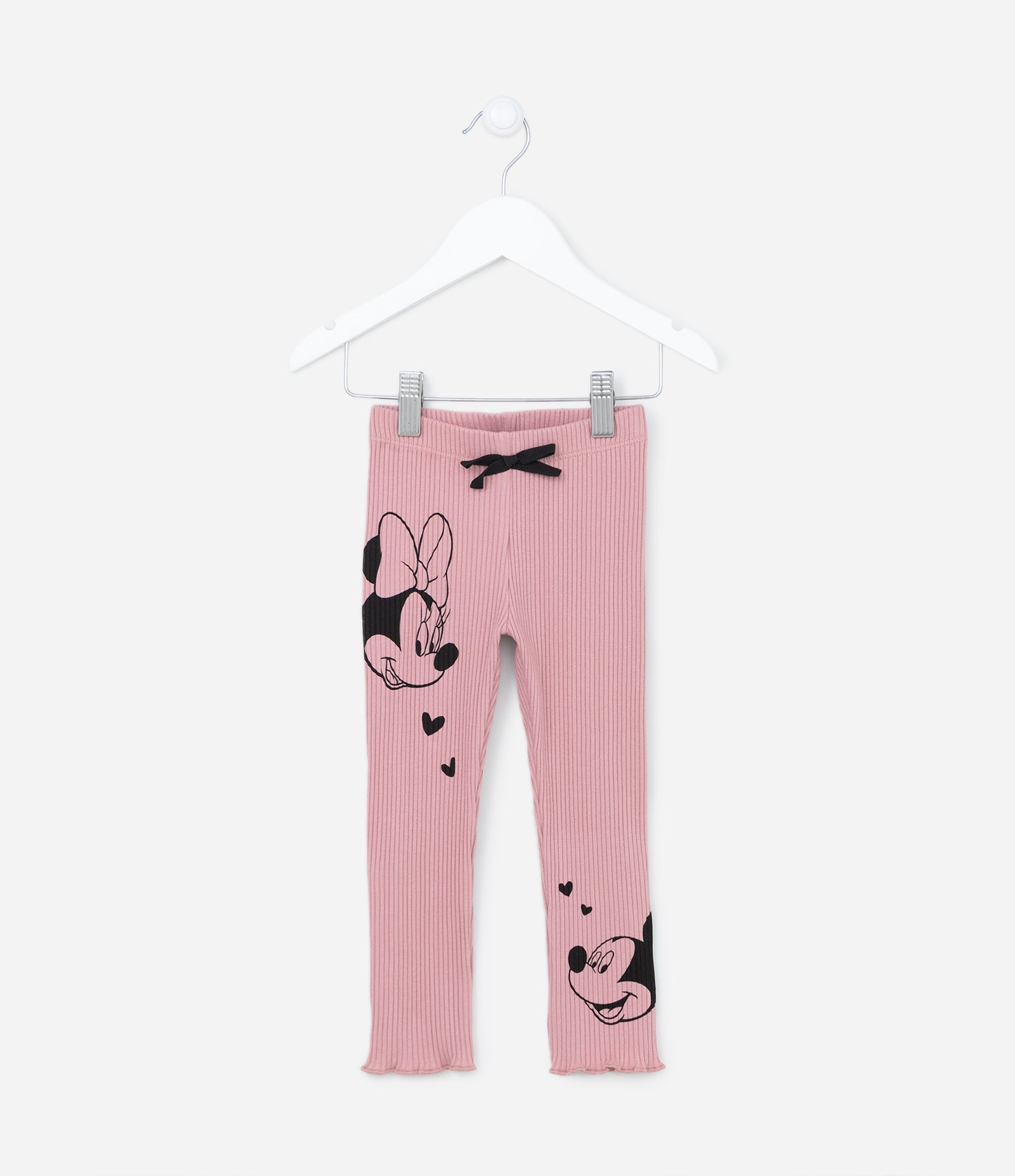 Calça Legging Infantil com Estampa da Minnie- Tam 1 a 5 anos Rosa 1