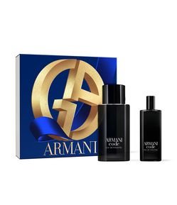 Kit Perfume Giorgio Armani Code Eau De Toilette Masculino 75ml + Giorgio Armani Code Eau De Toilette 15ml