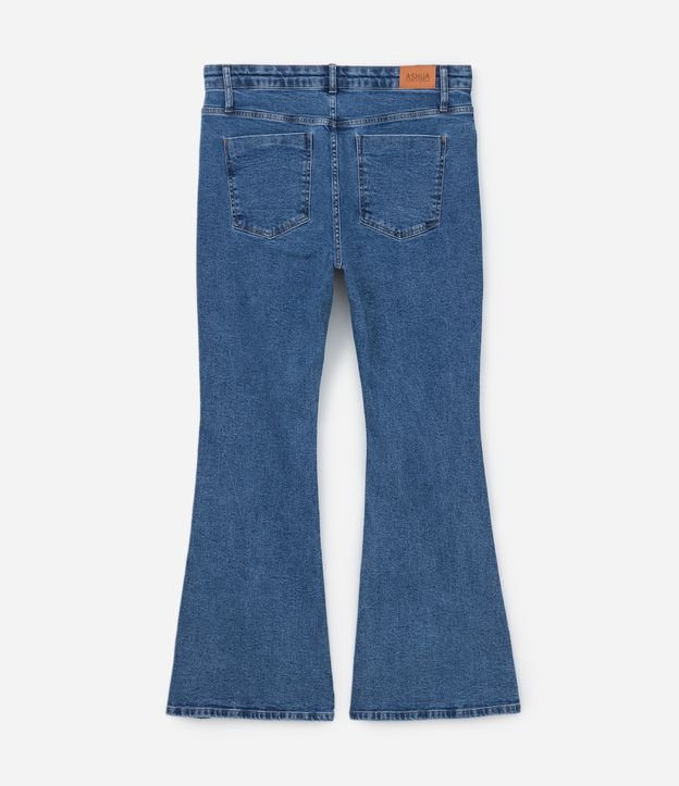 Calça Boot Cut em Jeans Curve & Plus Size Azul 8