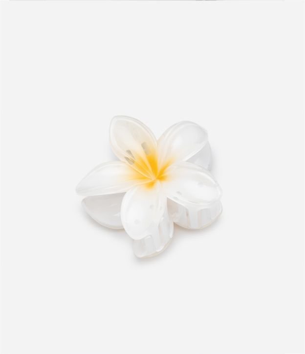 Piranha de Cabelo Média com Formato de Flor