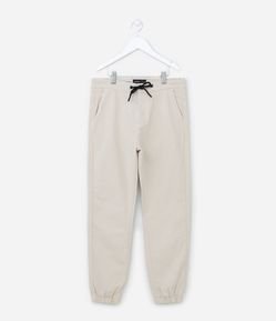 Calça Jogger Infantil em Sarja - Tam 5 a 14 anos