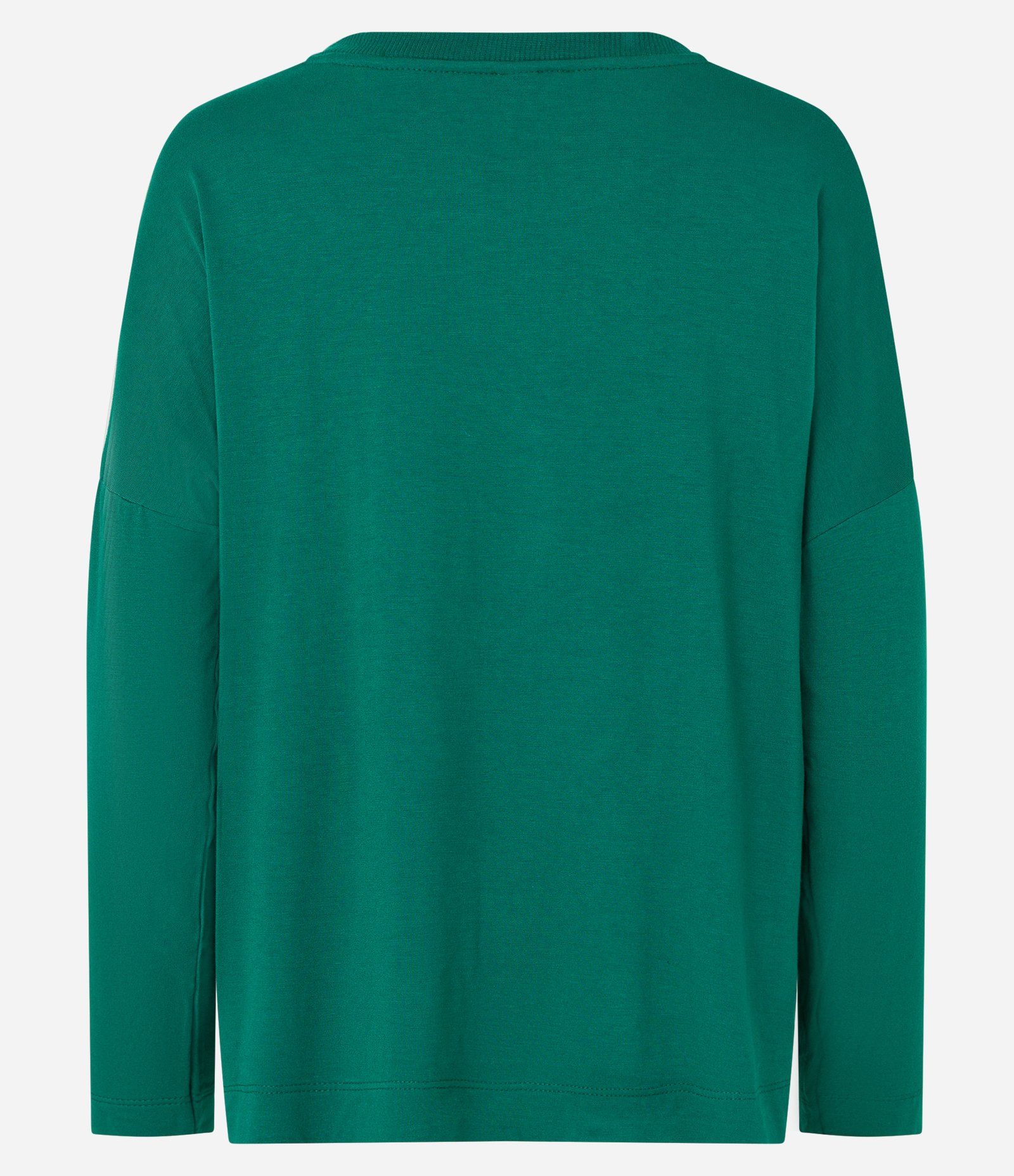 Blusa em Viscose Canelada com Recortes Verde 7