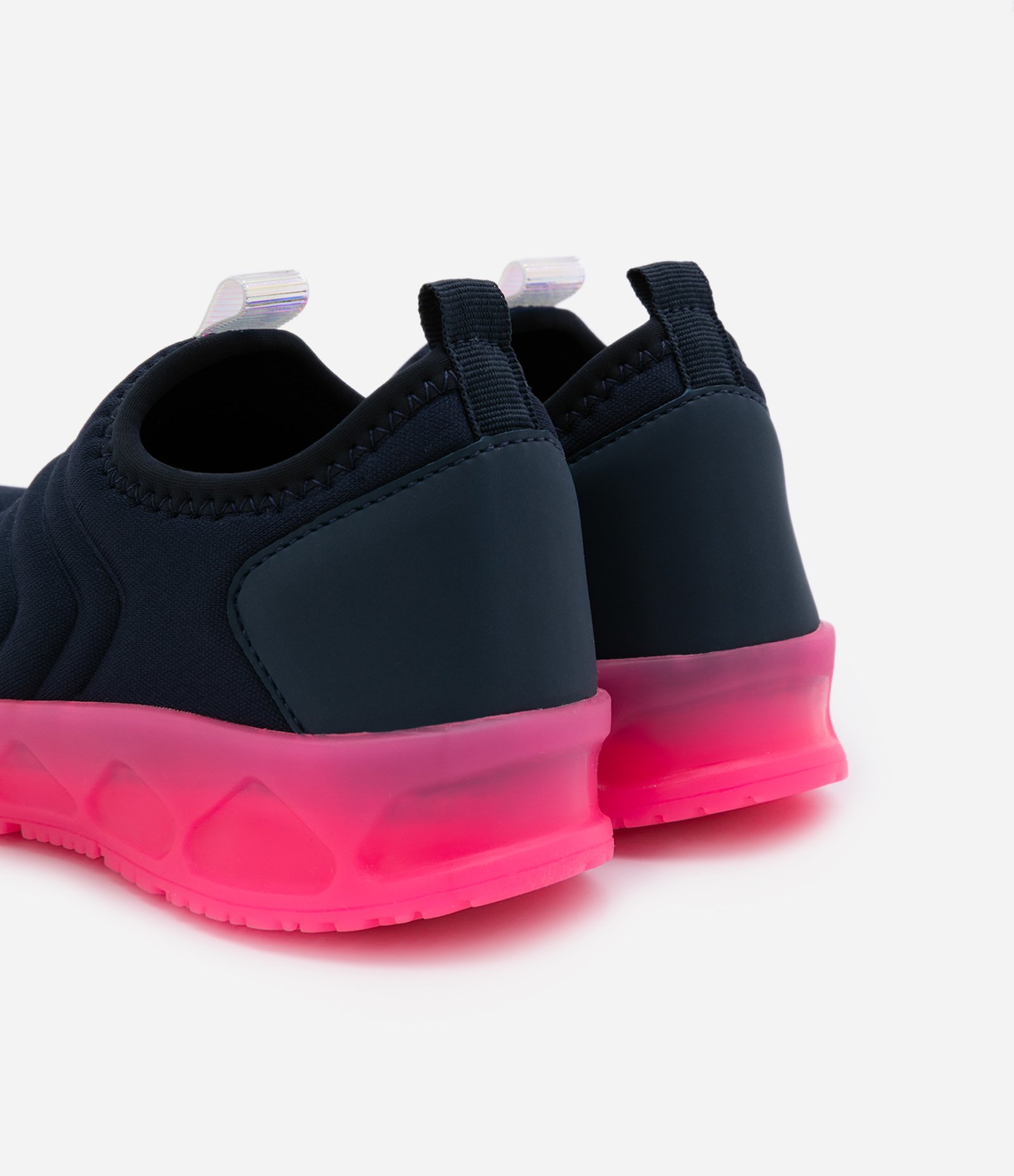 Tênis Calce Fácil Infantil com Luzes na Sola - Tam 20 ao 28 Azul 2