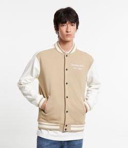 Jaqueta em Moletinho com Forro Fleece