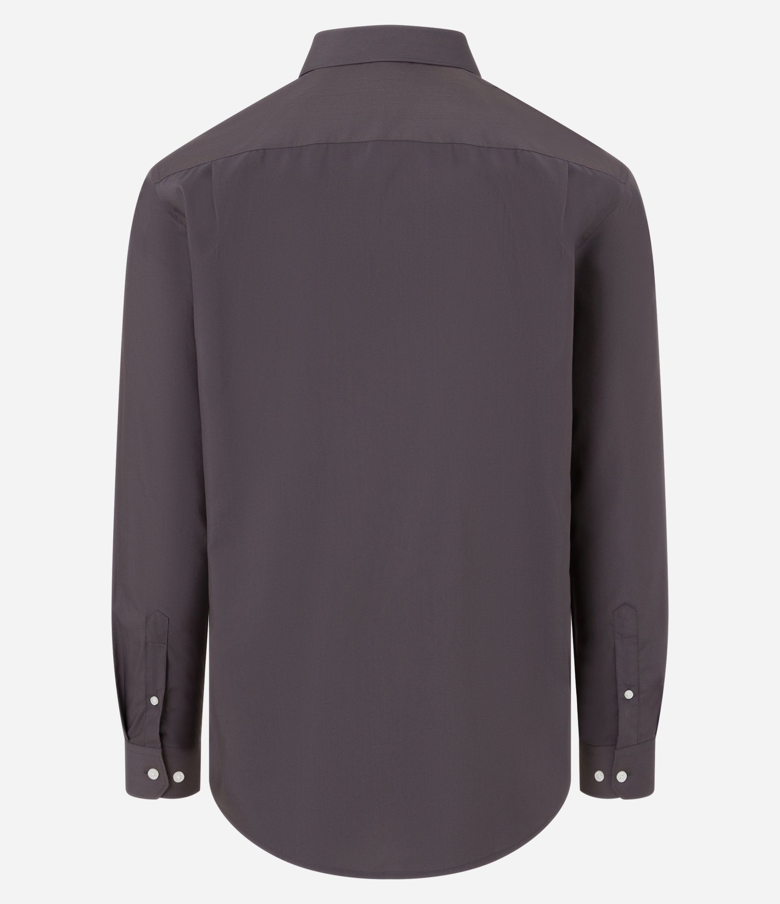 Camisa Regular em Microfibra Easy Care Cinza 7