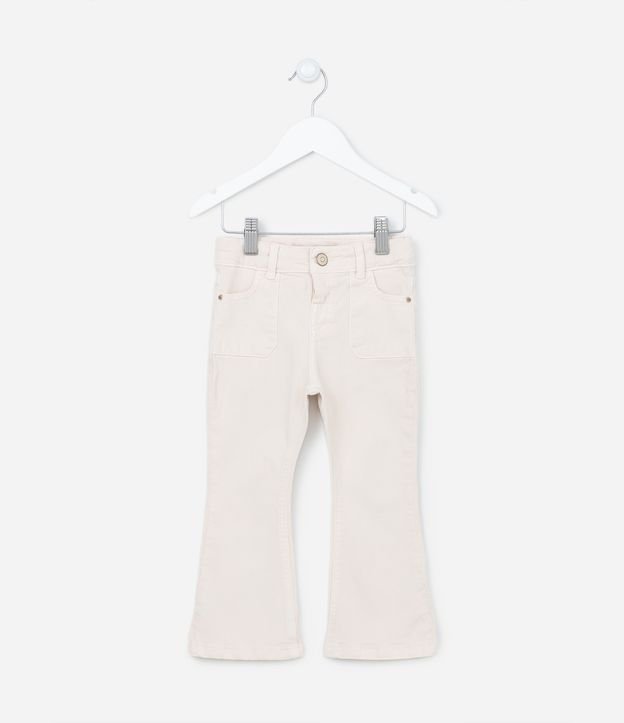 Calça flare hot sale infantil 1 ano