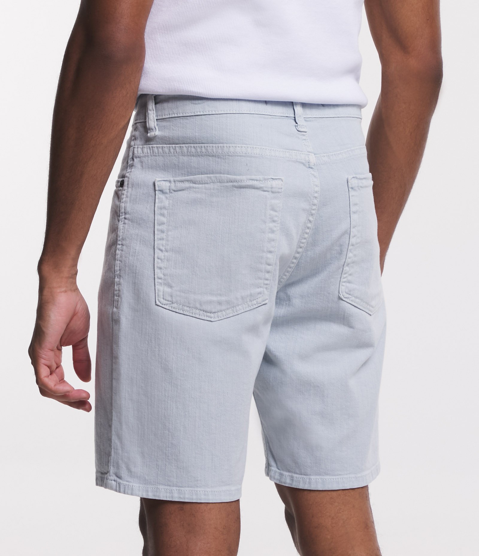 Bermuda Skinny Jeans com Strech Azul 3