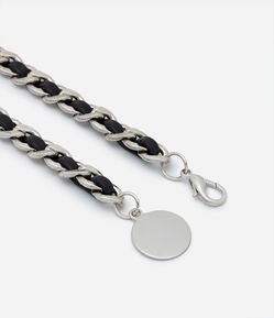 Kit 02 Cintos Finos em PU e com Corrente