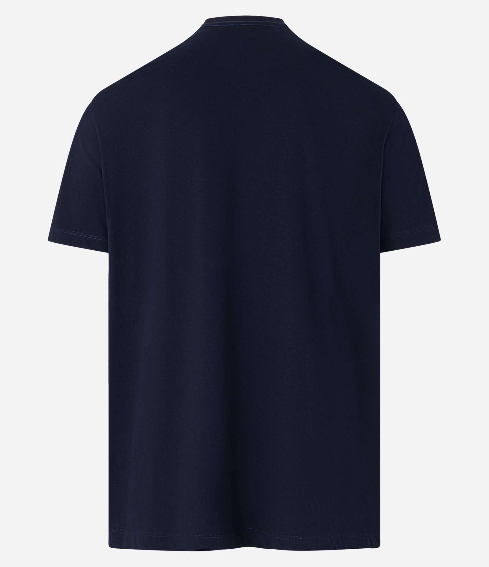 Camiseta com Estampa Lettering Mont Blac Azul Marinho 2