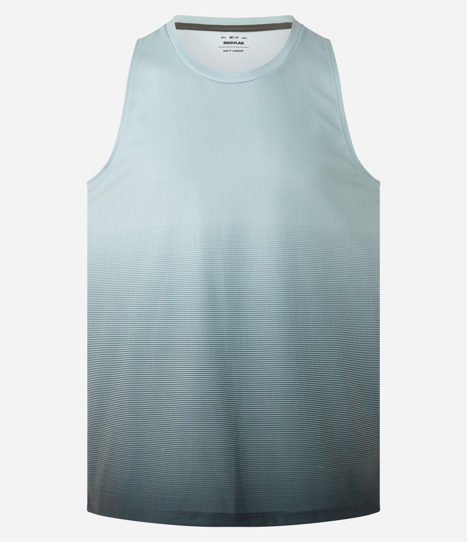 Regata Esportiva em Degrade com Tecnologia Dry Verde 4