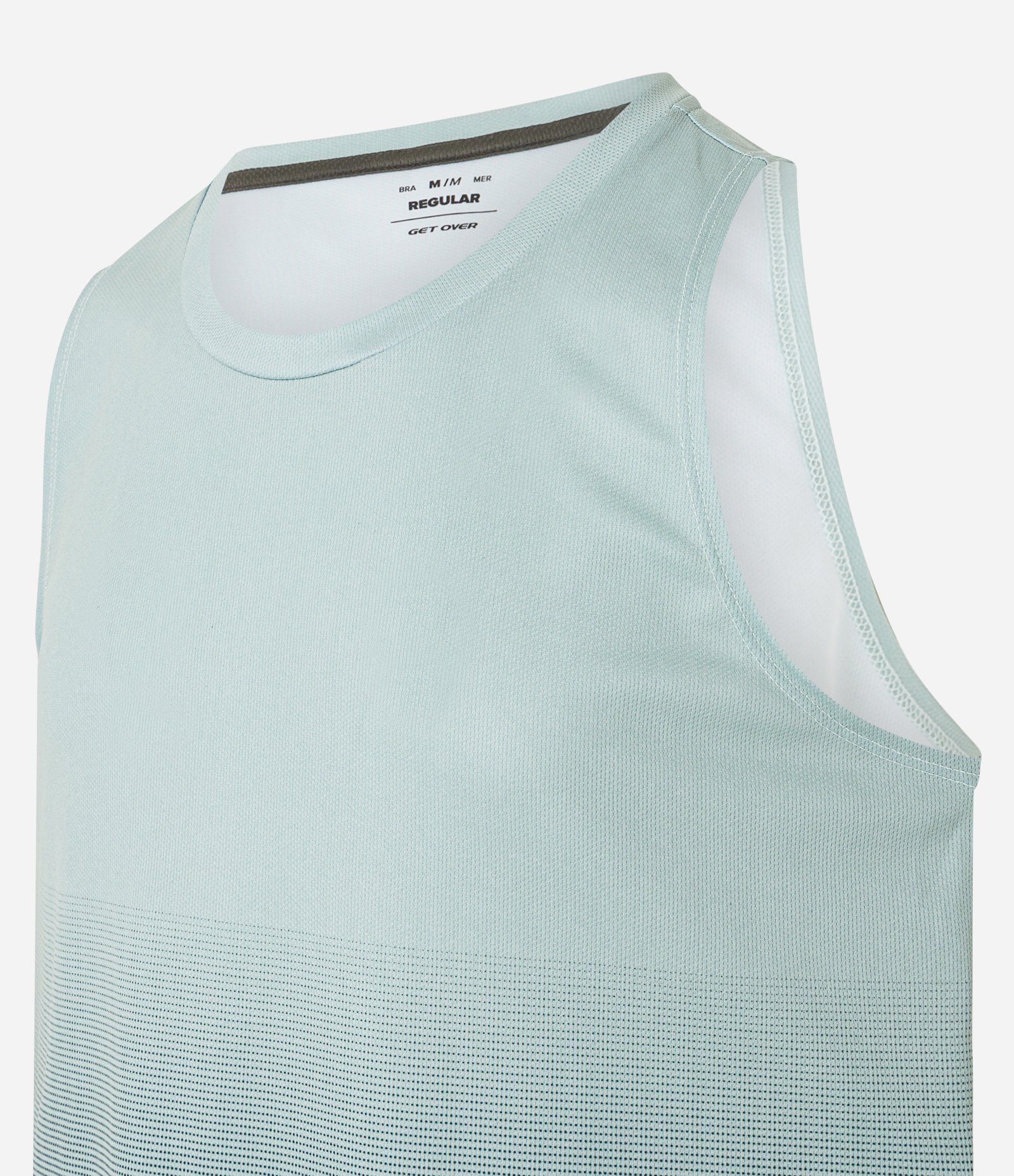 Regata Esportiva em Degrade com Tecnologia Dry Verde 5