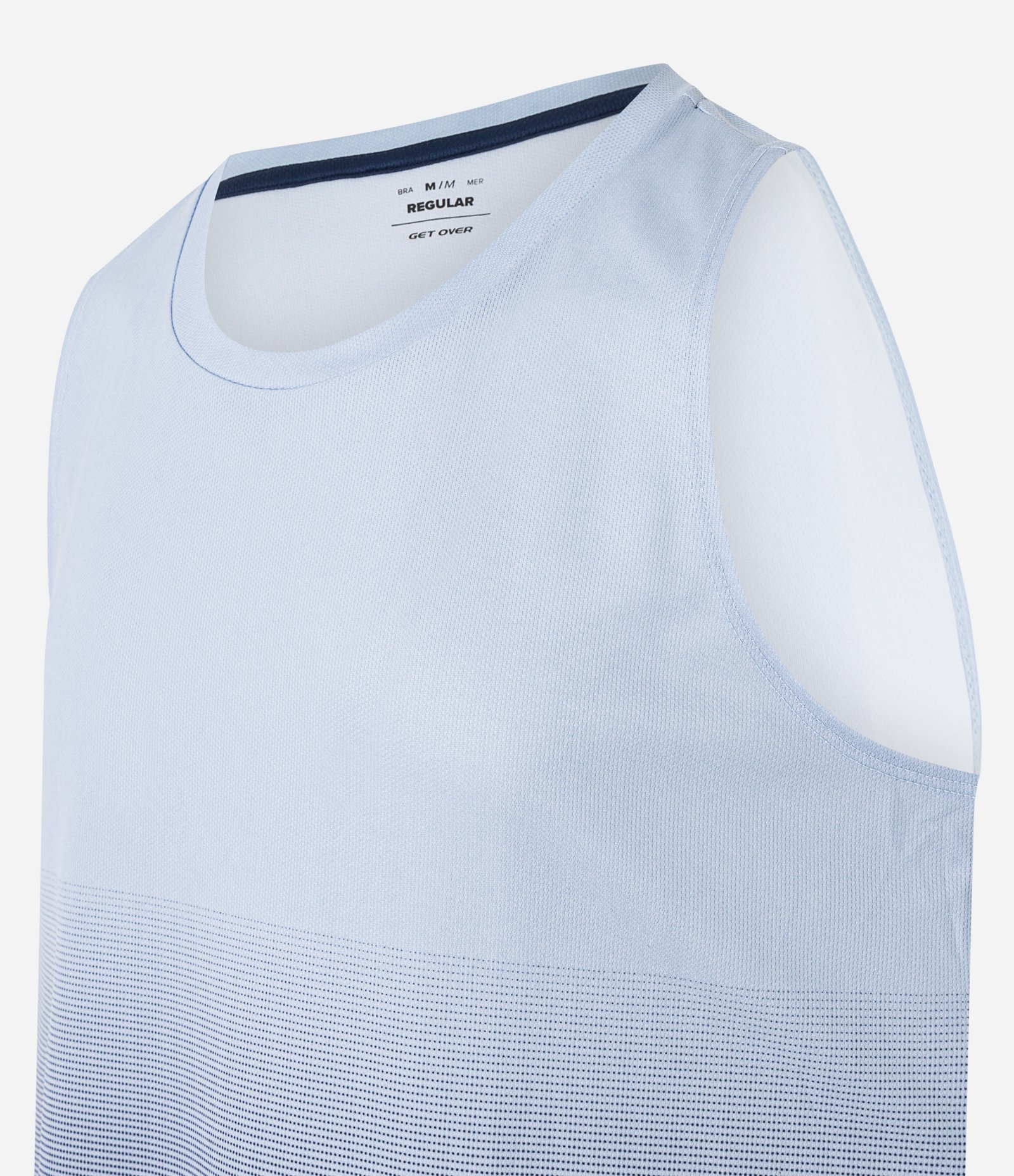 Regata Esportiva em Degrade com Tecnologia Dry Azul 6