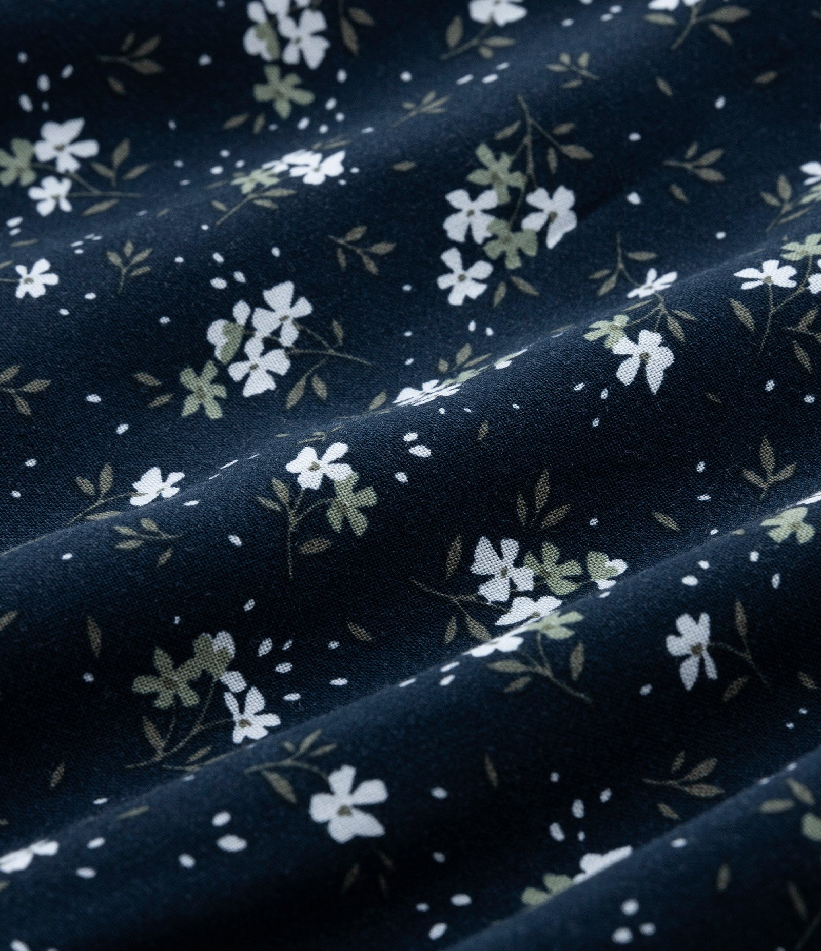 Vestido Infantil em Viscose com Estampa de Flores - Tam 5 a 14 anos Azul 3