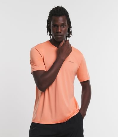 Camiseta Espotiva Tecnologia Dry com Lettering Go é boa?