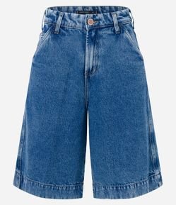 Bermuda Jorts Jeans com Bolsos
