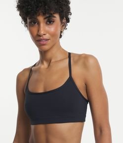 Top Nadador Esportivo em Poliamida com Alça Fina