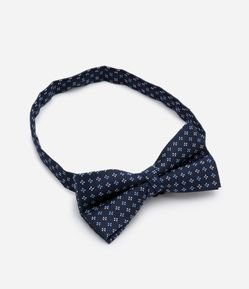 Gravata Borboleta com Estampa de Mini Poá