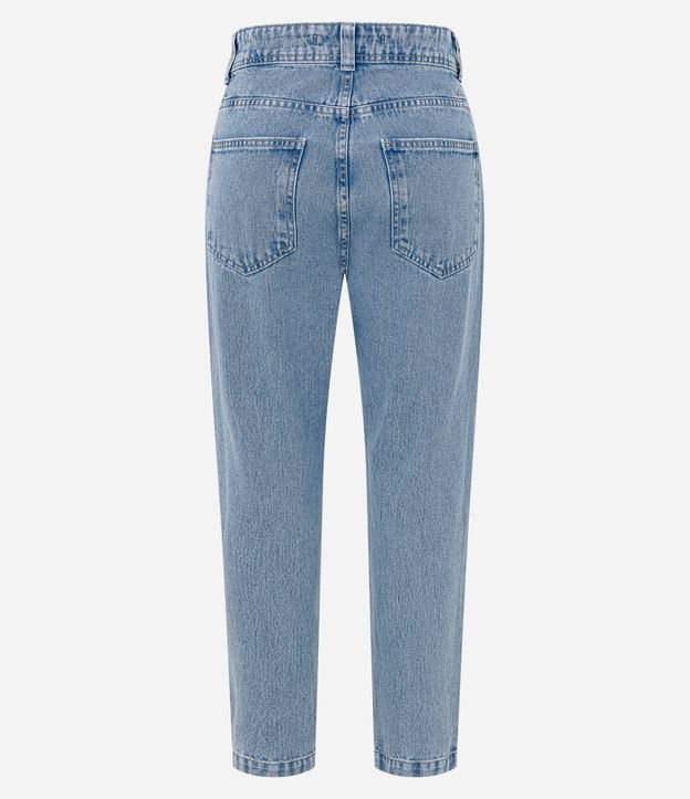 Calça Wide Leg Cintura Alta em Jeans com Bolsos com Pences Azul - Lojas  Renner
