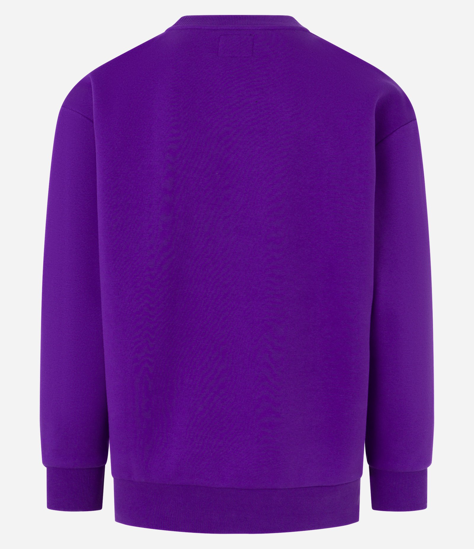 Blusão Relaxed Fechado em Moletom com Estampa Youth Roxo 7