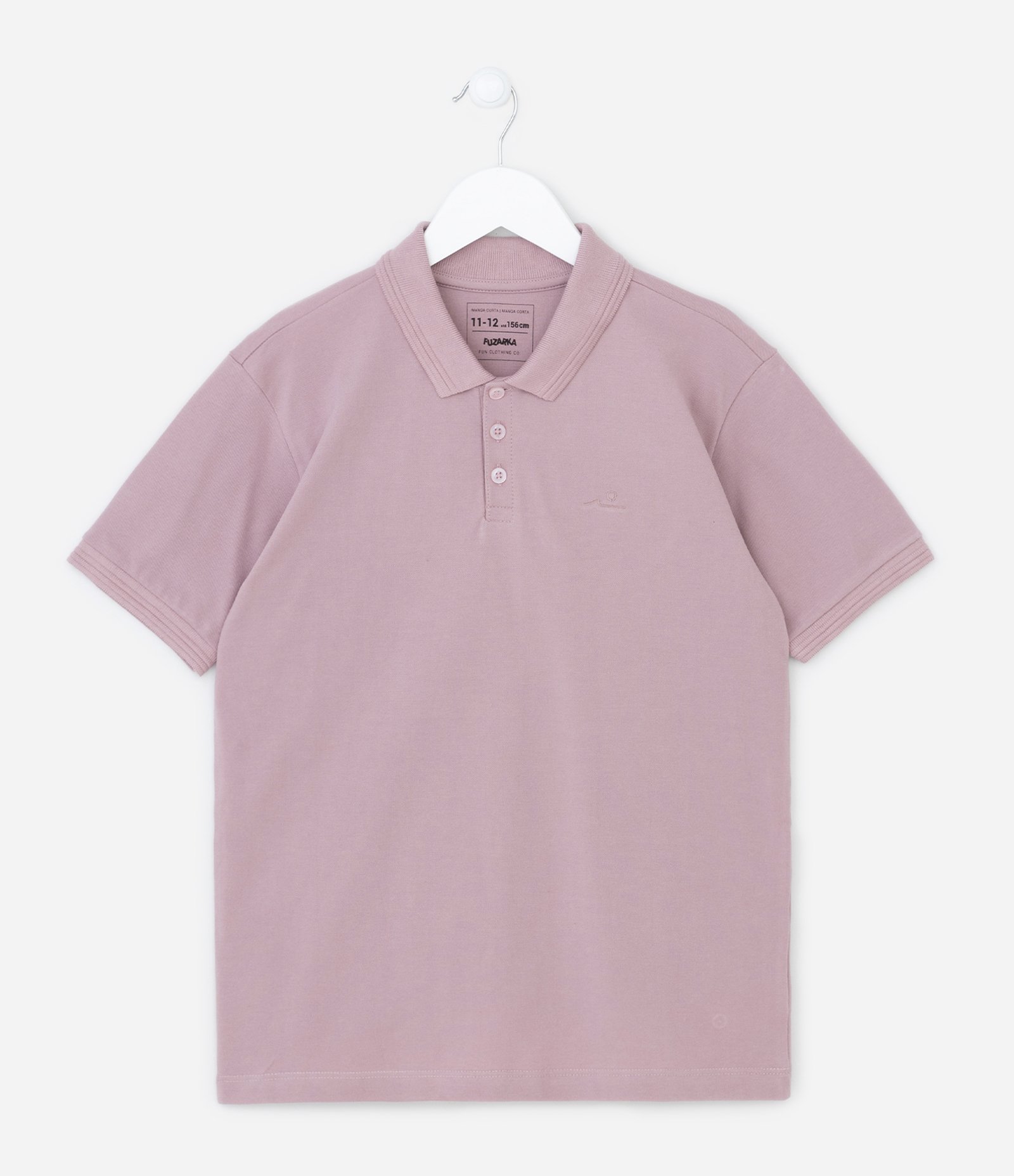 Camiseta Polo Infantil em Malha Piquet - Tam 5 a 14 anos 1