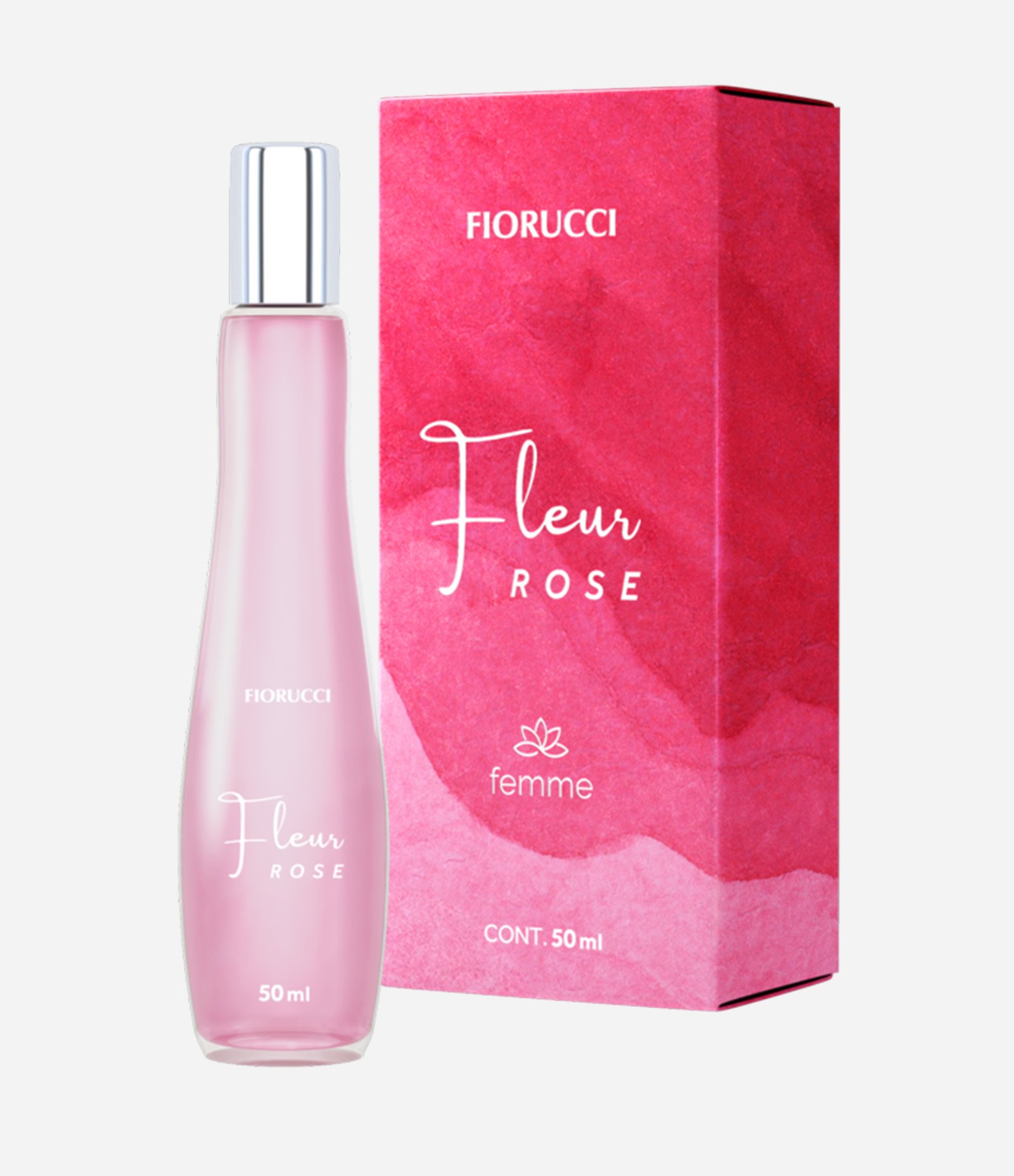 Deo Colonia Fiorucci Fleur Rose 50ml 4