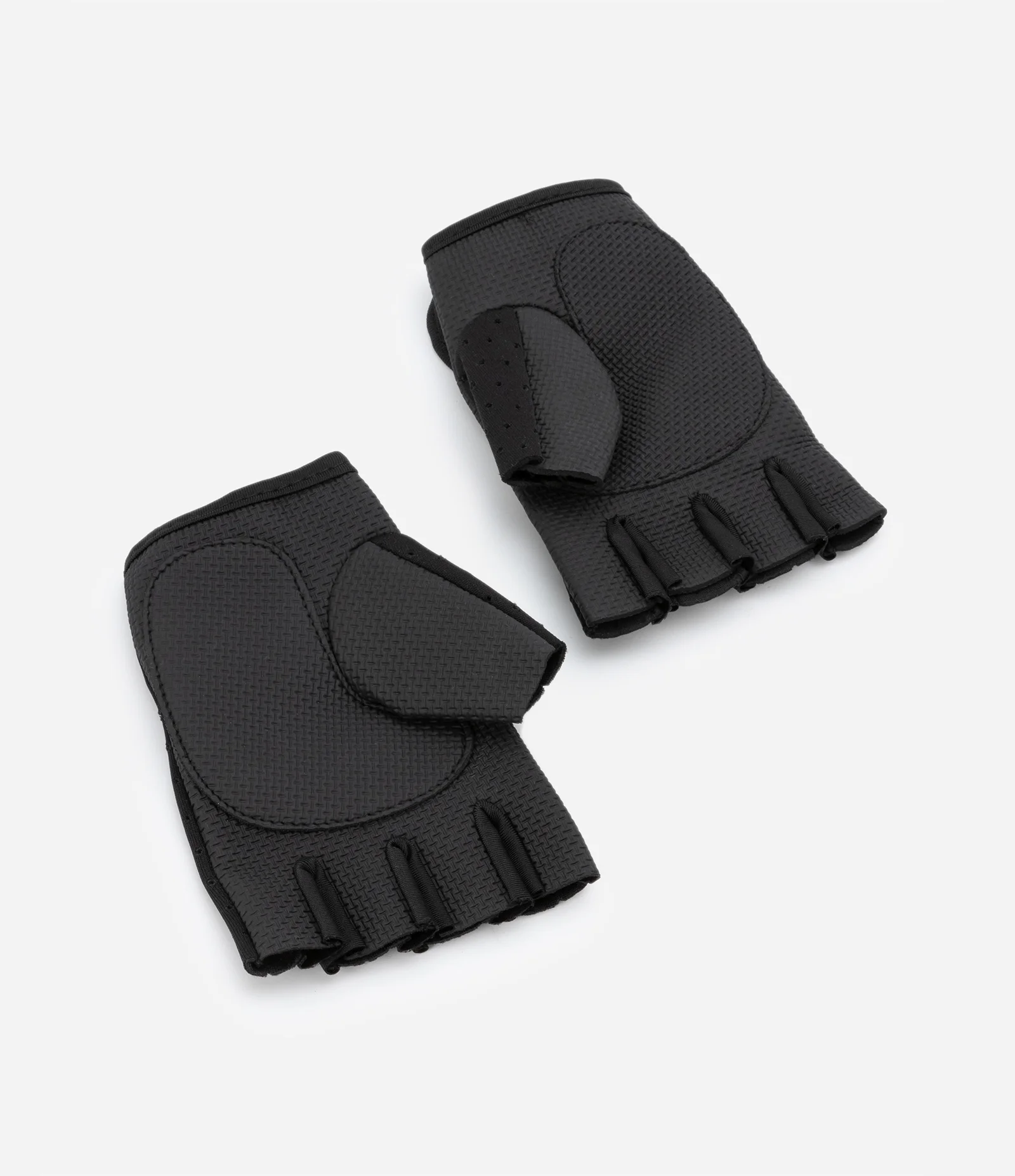 Luva Esportiva de Crossfit com Velcro Preto 2