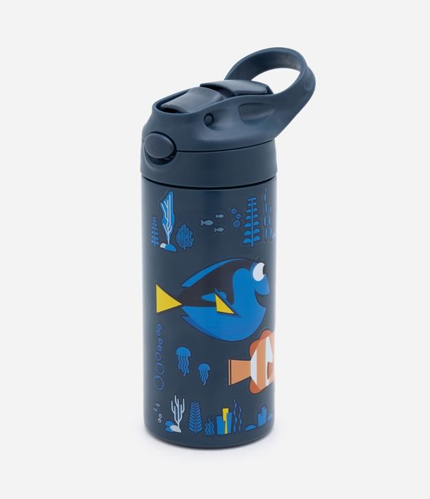 Garrafa Infantil de Metal com Procurando Nemo Estampado