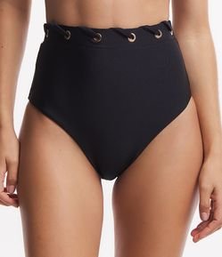 Biquíni Calcinha Hot Pants com Detalhe de Ilhós