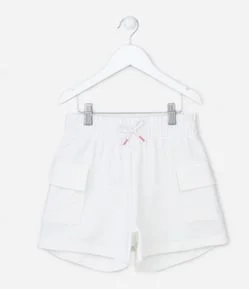 Bermuda Cargo Infantil em Moletom - 5 a 14 anos