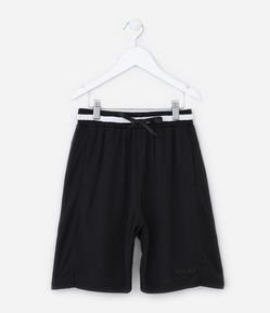 Bermuda Infantil Texturizada Sportcore - Tam 5 a 14 anos