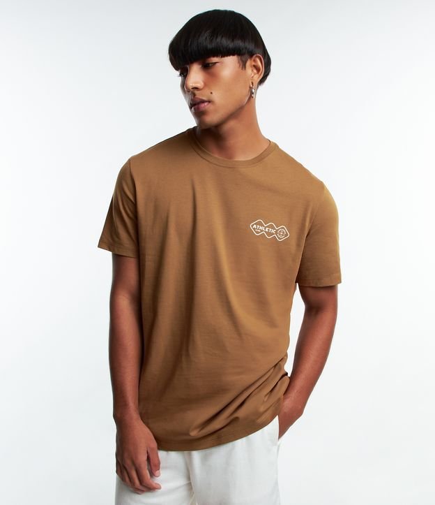 Camiseta Comfort em Algodão com Estampa The Journey Is The Destination