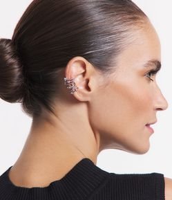 Kit 03 Ear Cuff em Strass com Detalhes Variados